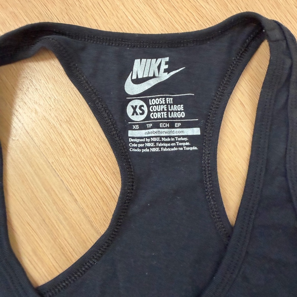 Nike Black Racerback Tank - Picture 3 of 4